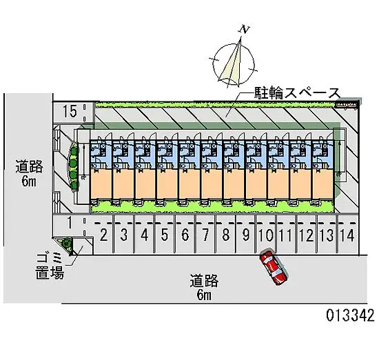 ★手数料０円★久喜市青葉　月極駐車場（LP）